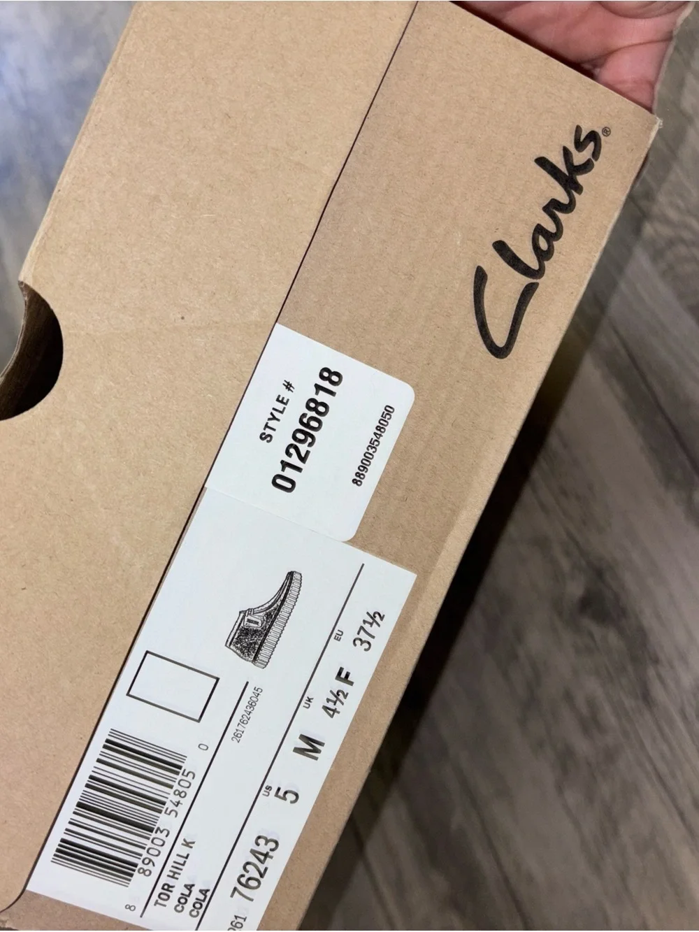 Kids Suede Lace up Torhill Clark’s - Brown